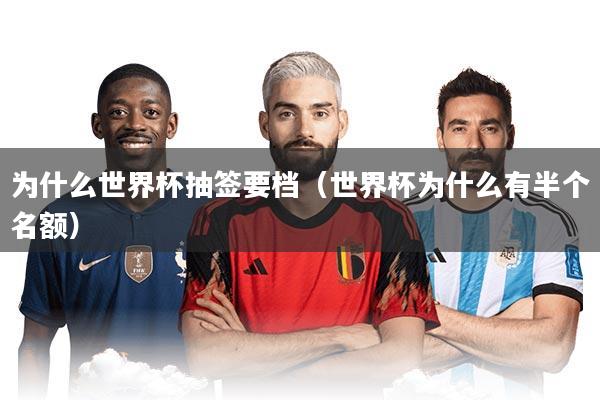 为什么世界杯抽签要档（世界杯为什么有半个名额）